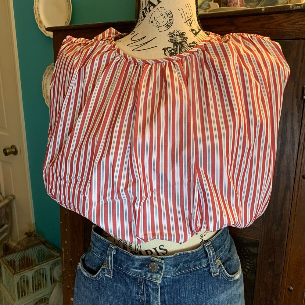 Zara, Voluminous sleeveless Crop Top NWT